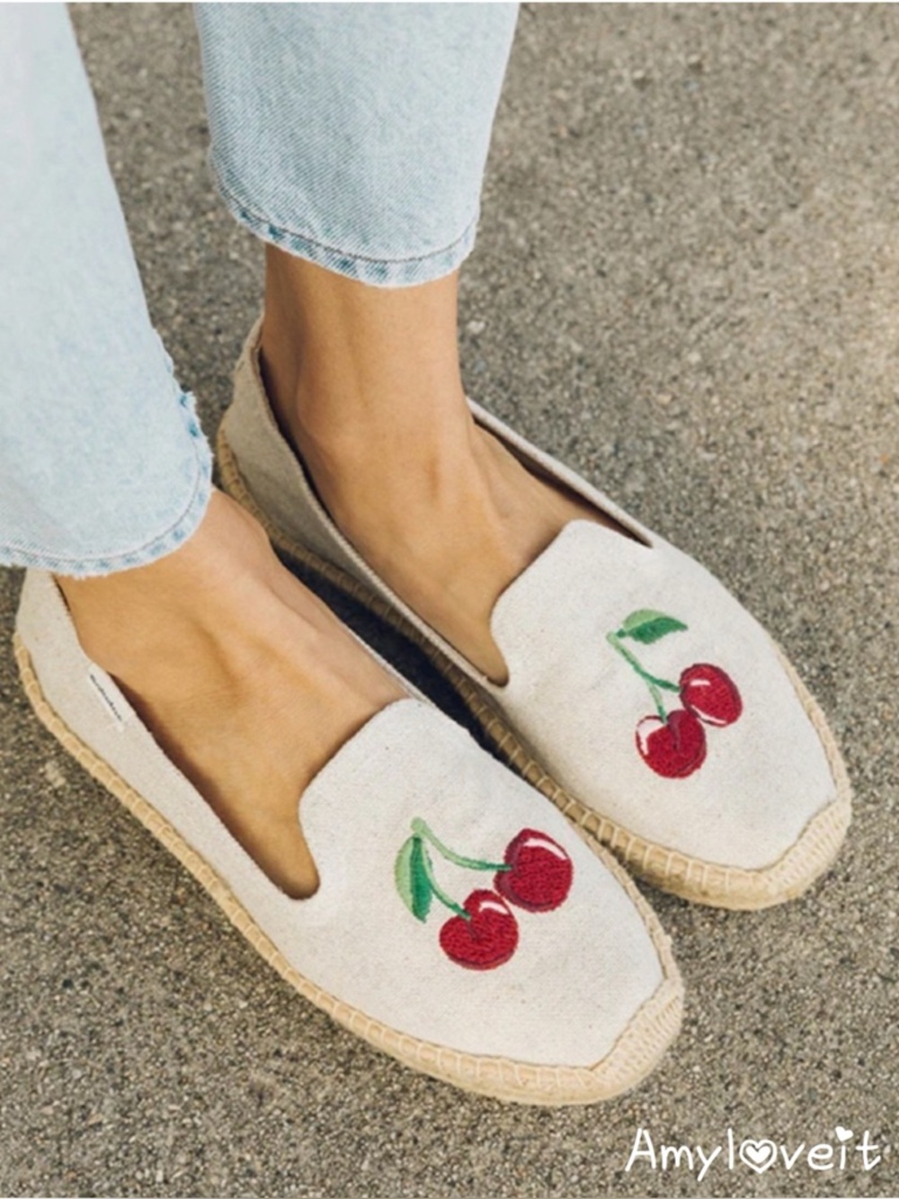 Soludos Cherry On Top Espadrilles
